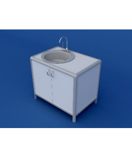 Стол под мойку АСМ-0.2-ВТМ  935х620х850