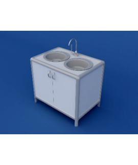 Стол под мойку АСМ-0.3-ВТМ  935х620х850