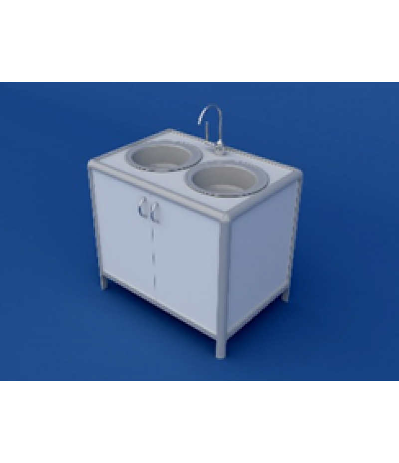 Стол под мойку АСМ-0.3-ВТМ  935х620х850