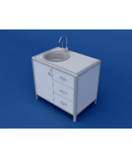 Стол под мойку АСМ-0.5-ВТМ  900х600х850