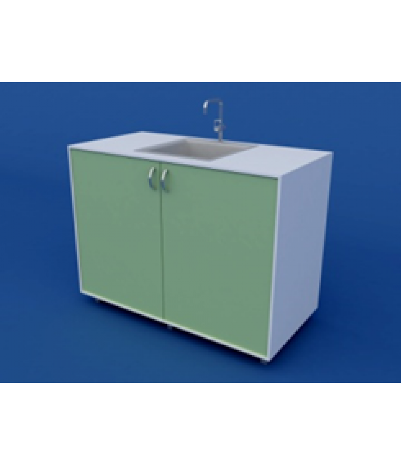 Стол-мойка лабораторная химическая ЛСМХ-0.03-ВТМ  1200х600х900